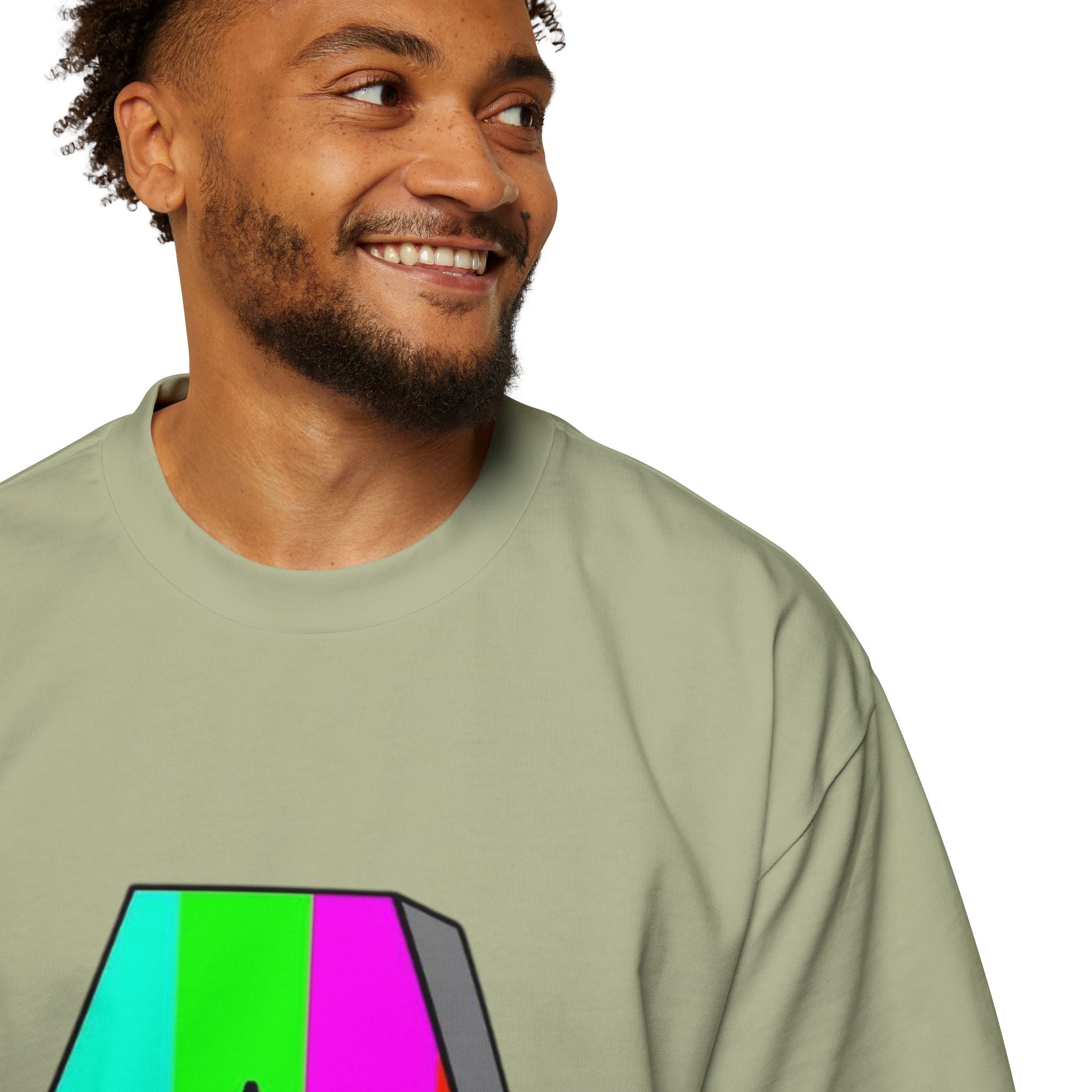 ALC Colorful Graphic Oversized Tee, Unisex