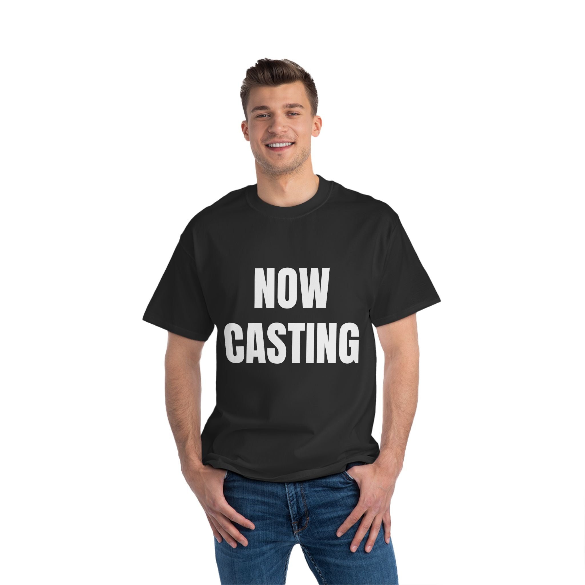 Now Casting Bold Graphic T-Shirt for Creative Souls, Unisex Tee