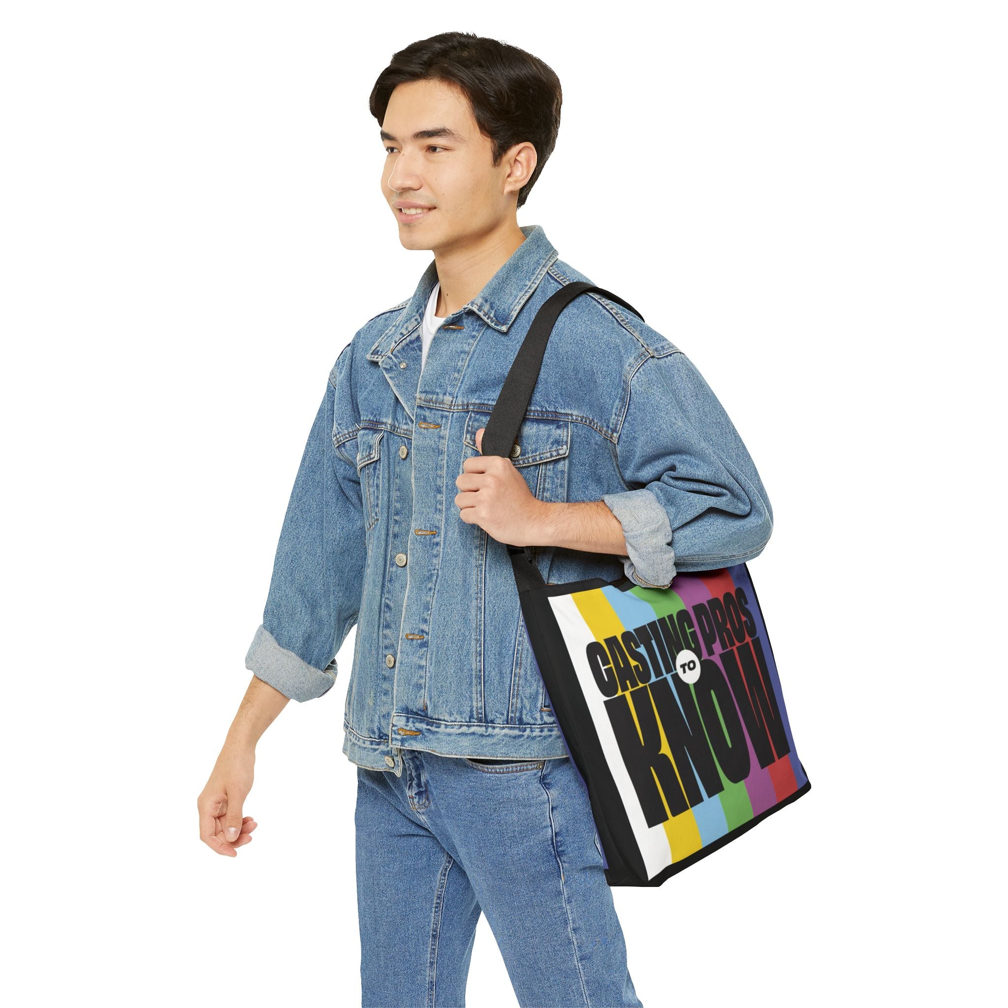Casting Pros to Know Adjustable Tote Bag